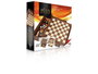 Cayro - Jeux en bois dans coffret avec accessoires - Set de 5 jeux - Dimensions 29 x 29 cm
