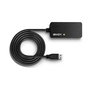 Lindy Rallonge Active avec Hub USB 3.0 Pro, 4 Ports, 10 mètres, Câble Actif pour Extension de Périphériques SuperSpeed 5 Gbit/s