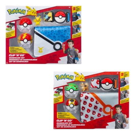 Jazwares Pokémon Clip 'n' Go assortiment (4) set de bandoulière ver. 6