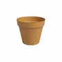 Artevasi Pot de Fleurs CAPRI - 40 ma - Jaune Miel - Plastique - Dimensions 40 x 40 x 34.7 cm