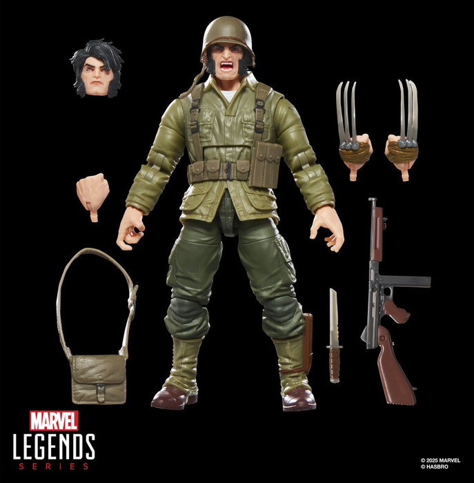 Hasbro Marvel Legends Wolverine (WWII Logan) 15 cm