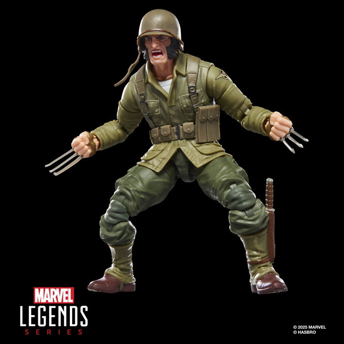Hasbro Marvel Legends Wolverine (WWII Logan) 15 cm