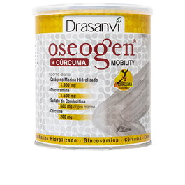 Drasanvi Mobilité Oséogén Complément Articulaire et Osseux avec Collagène Marin, Curcuma et Glucosamine, 300g