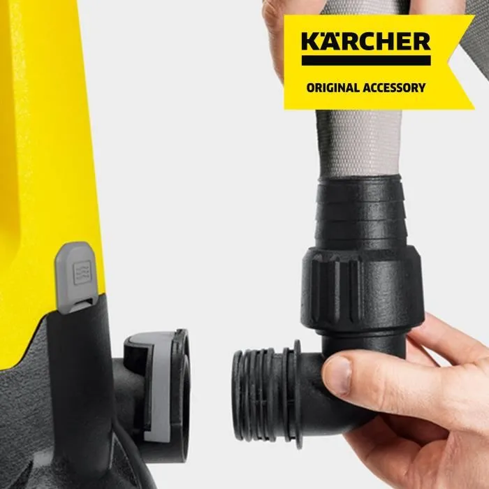 Karcher Tuyau plat en textile 10 m x diamètre 32 mm (1''1/4) - pour pompes immergées d'évacuation - Débit élevé 5 bars