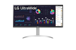 LG 34WQ650-W - Moniteur incurvé WQHD de 34 pouces avec port USB-C, HDR10 et sRVB 99% (Blanc)
