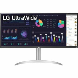 LG 34WQ650-W - Moniteur incurvé WQHD de 34 pouces avec port USB-C, HDR10 et sRVB 99% (Blanc)