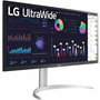 LG Moniteur Ultrawide 34WQ650-W 34" QHD IPS, HDR10, USB-C, 75Hz, 34WQ650W - Blanc