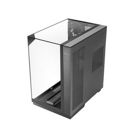 Mars Gaming MC3GF Boîtier PC ATX Semitour Noire avec Triple Vitre Trempée et 3 Ventilateurs FRGB 120mm