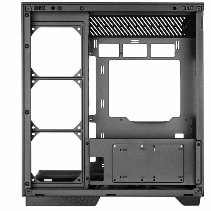 Boîtier ATX semi-tour Mars Gaming MC3GF Noir