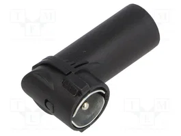 4CARMEDIA Adaptateur d'antenne DIN socle vers ISO prise angulaire