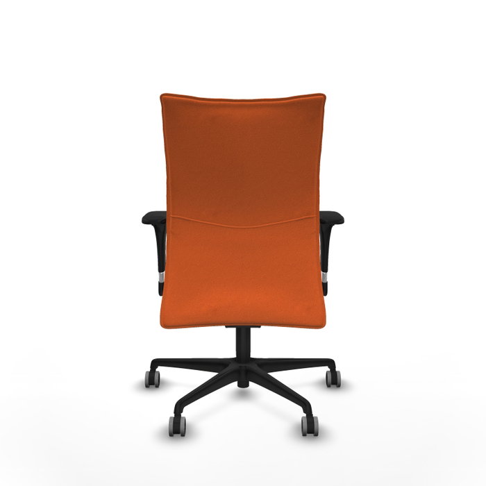 Piqueras Y Crespo Chaise de bureau Albacete Orange avec mécanisme Synchro et accoudoirs 1D Piqueras Y Crespo Chaise de bureau Albacete Orange avec mécanisme Synchro et accoudoirs 1D