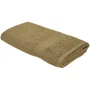 Today Essential - Drap de bain 70 x 130 cm en coton 100% 450 g/m² couleur bronze, serviette de bain