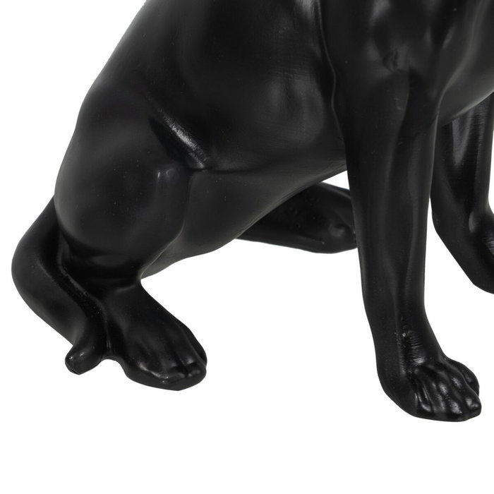 BigBuy Home Figurine Décorative Chien Noir et Doré BigBuy Home Figurine Décorative Chien Noir et Doré