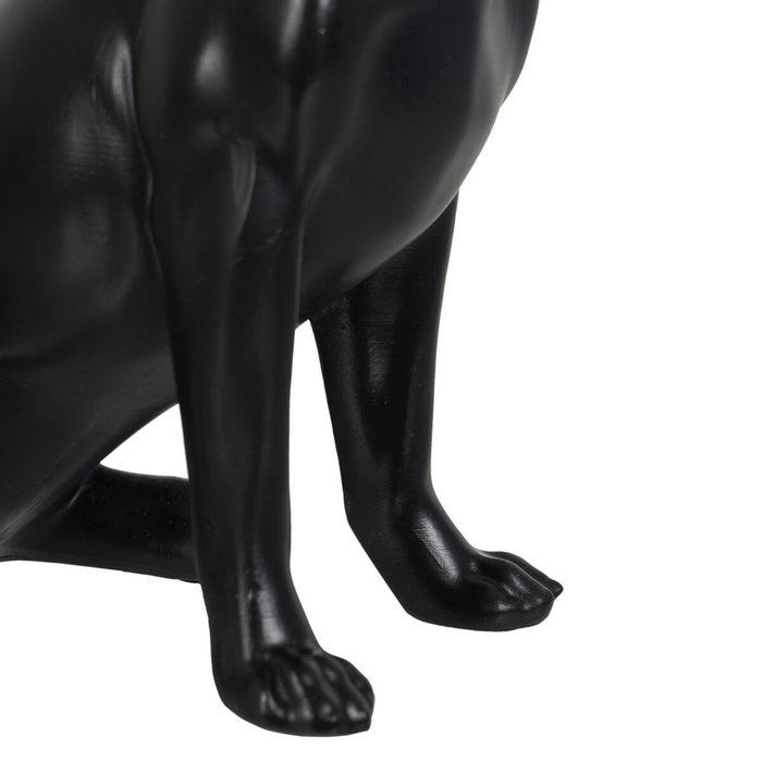 BigBuy Home Figurine Décorative Chien Noir et Doré BigBuy Home Figurine Décorative Chien Noir et Doré