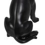BigBuy Home Figurine Décorative Chien Noir et Doré