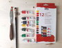 Kreul Set de 12 tubes de peinture à l'huile El Greco 12 ml