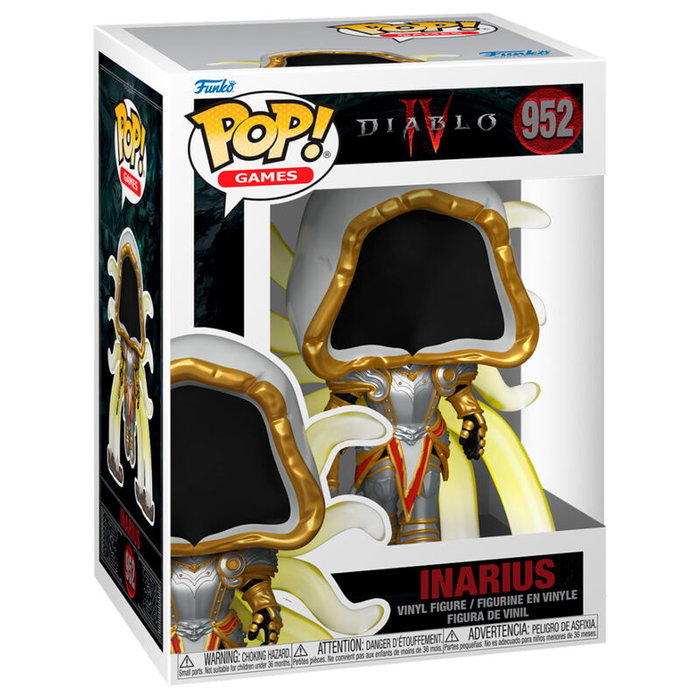 FUNKO Pop! Diablo IV - Inarius - Figurine Vinyl 9 cm dans sa Boîte FUNKO Pop! Diablo IV - Inarius - Figurine Vinyl 9 cm dans sa Boîte