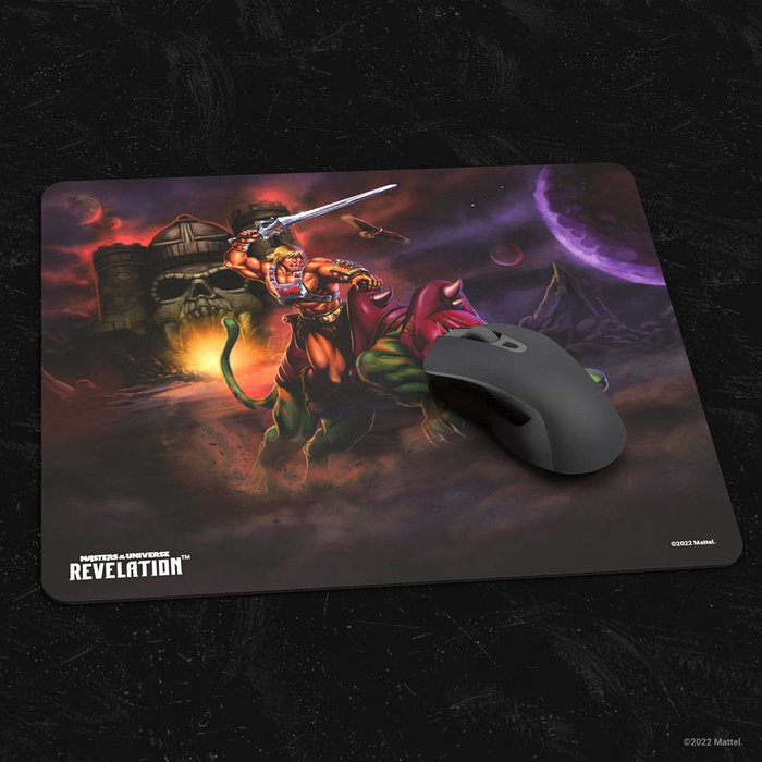 Masters of the Universe: Revelation™ tapis de souris He-Man™ and Battle Cat 25 x 22 cm Masters of the Universe: Revelation™ tapis de souris He-Man™ and Battle Cat 25 x 22 cm