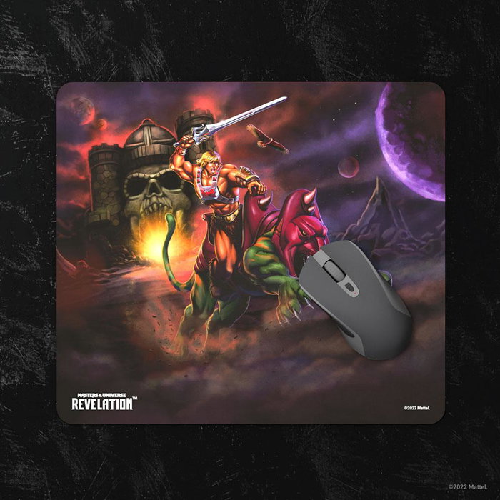 Masters of the Universe: Revelation™ tapis de souris He-Man™ and Battle Cat 25 x 22 cm Masters of the Universe: Revelation™ tapis de souris He-Man™ and Battle Cat 25 x 22 cm