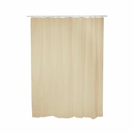 Exma Rideau de douche Basic beige 140 x 180 cm