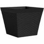 Garden Id Pot carré Green Care Impact Anthracite foncé 39 x 39 x 33 cm