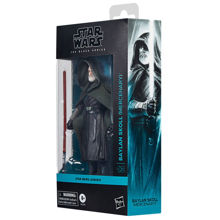 HASBRO Figure Baylan Skoll Mercenary Ahsoka Star Wars 15cm HASBRO Figure Baylan Skoll Mercenary Ahsoka Star Wars 15cm