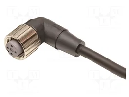 OMRON XS2F-M12PVC4A15M Câble pour capteurs M12 femelles angulaires 15m