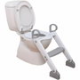 Dreambaby Step-Up Réducteur de WC Gris et Blanc avec 2 étages réglables