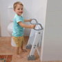 Dreambaby Step-Up Réducteur de WC Gris et Blanc avec 2 étages réglables