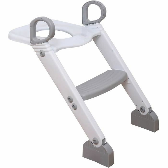 Dreambaby Step-Up Réducteur de WC Gris et Blanc avec 2 étages réglables Dreambaby Step-Up Réducteur de WC Gris et Blanc avec 2 étages réglables