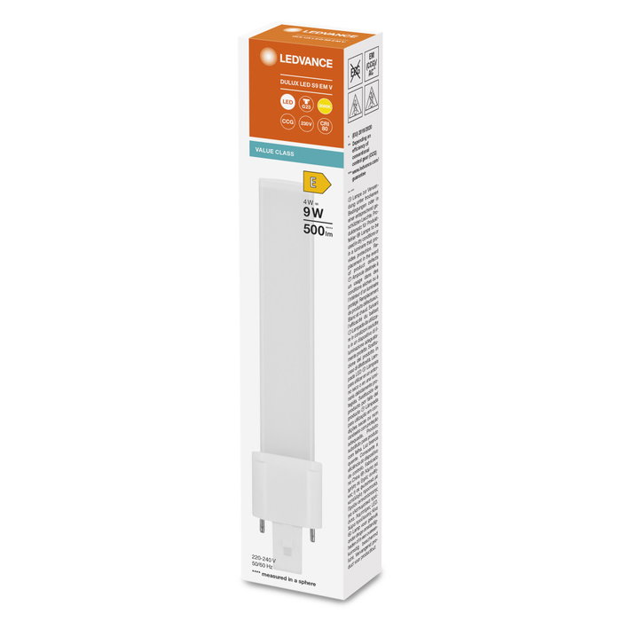 Ledvance DULUX G23 LED 4W 500Lm 3000K 120º IP20 Ledvance DULUX G23 LED 4W 500Lm 3000K 120º IP20