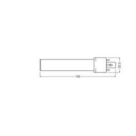 Ledvance DULUX G23 LED 4W 500Lm 3000K