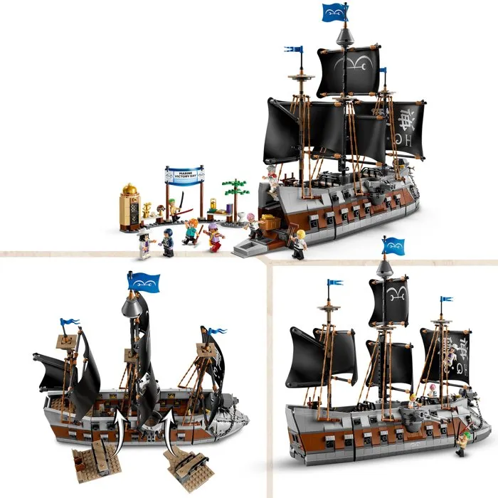 Lego Le Navire de la Marine de Garp 75646 One Piece Edition Netflix de 1 705 pièces