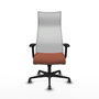 Piqueras y Crespo Chaise de Bureau Albacete Marron et Blanc