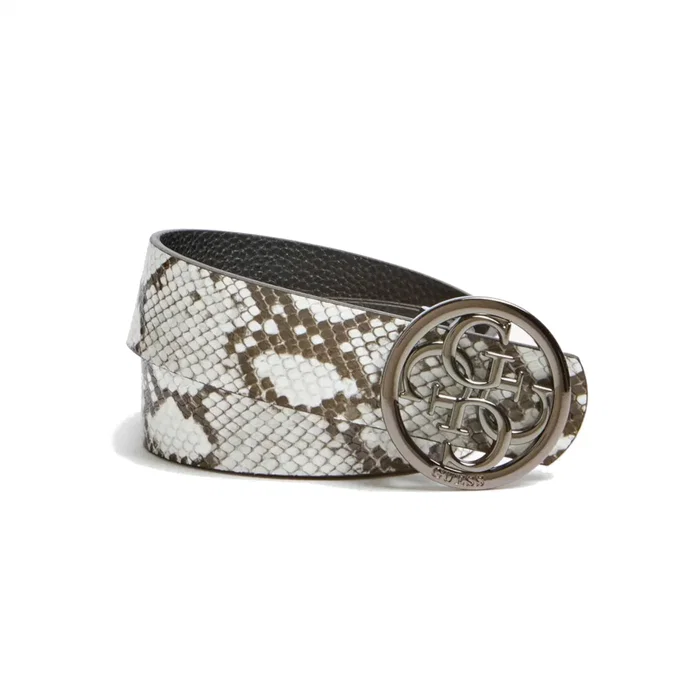 Guess Ceinture Kirby Not Adjust & Rev Motif Serpent Taille M Guess Ceinture Kirby Not Adjust & Rev Motif Serpent Taille M