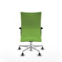 Piqueras Y Crespo Chaise de bureau Albacete, mécanisme synchrone, tissu pistache