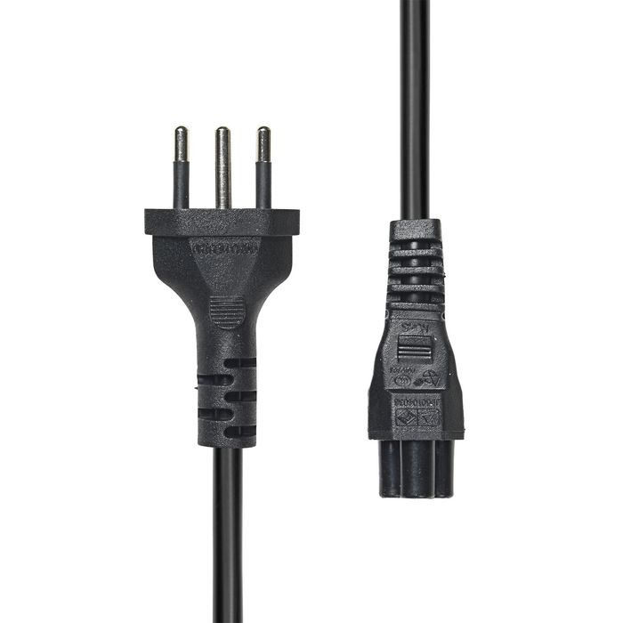 ProXtend Câble d'alimentation Brésil vers C5, 2 m, noir ProXtend Câble d'alimentation Brésil vers C5, 2 m, noir