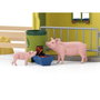 Schleich Farm World Coffret Ferme Éducative de 92 Pièces avec Animaux et Accessoires 42605