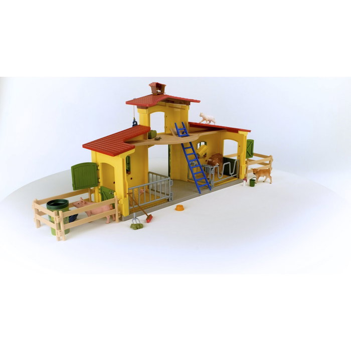 Schleich Farm World Coffret Ferme Éducative de 92 Pièces avec Animaux et Accessoires 42605 Schleich Farm World Coffret Ferme Éducative de 92 Pièces avec Animaux et Accessoires 42605
