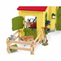 Schleich Coffret Ferme éducative Farm World 92 pièces avec animaux et accessoires