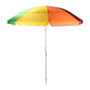 Probeach Parasol de plage arc-en-ciel Ø200 x 220 cm