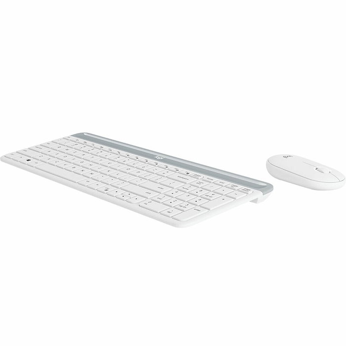 Logitech 920-009199 Clavier et Souris Sans Fil Blanc QWERTY Espagnol