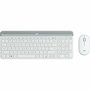 clavier et souris Logitech 920-009199 Blanc Espagnol Qwerty