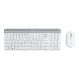 Logitech MK470 Combo clavier et souris sans fil Silencieux Compact Design minimaliste 2.4 GHz USB
