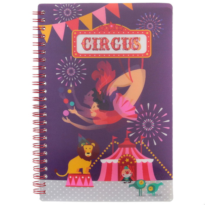 Jeux 2 momes Libreta 3D DinA5 avec effet de mouvement et reliure en spirale