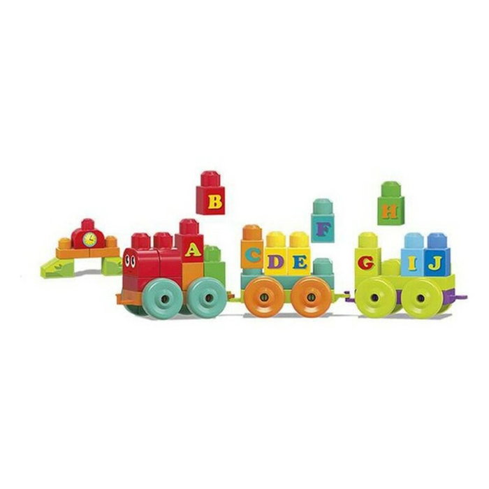 Mega Bloks - Le Train de l'Alphabet Musical - 50 pièces Mega Bloks - Le Train de l'Alphabet Musical - 50 pièces