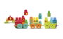 Fisher-Price - Train musical ABC avec sons - Jouet éducatif 50 pièces - 6 à 99 mois - Langue: espagnol/portugais - Fonctionne avec piles AAA incluses