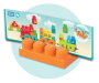 Fisher-Price - Train musical ABC avec sons - Jouet éducatif 50 pièces - 6 à 99 mois - Langue: espagnol/portugais - Fonctionne avec piles AAA incluses