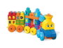 Fisher-Price - Train musical ABC avec sons - Jouet éducatif 50 pièces - 6 à 99 mois - Langue: espagnol/portugais - Fonctionne avec piles AAA incluses