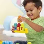 MEGA BLOKS Le Train de l'Alphabet, Jouet de construction avec 60 briques imprimées, pour apprendre les lettres et former des mots, 12 mois et plus, Réf. FWK22